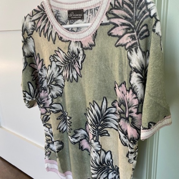 Princess Goes Hollywood light sweater top US S (EU 36) relaxed fit 100% linen - Picture 3 of 16